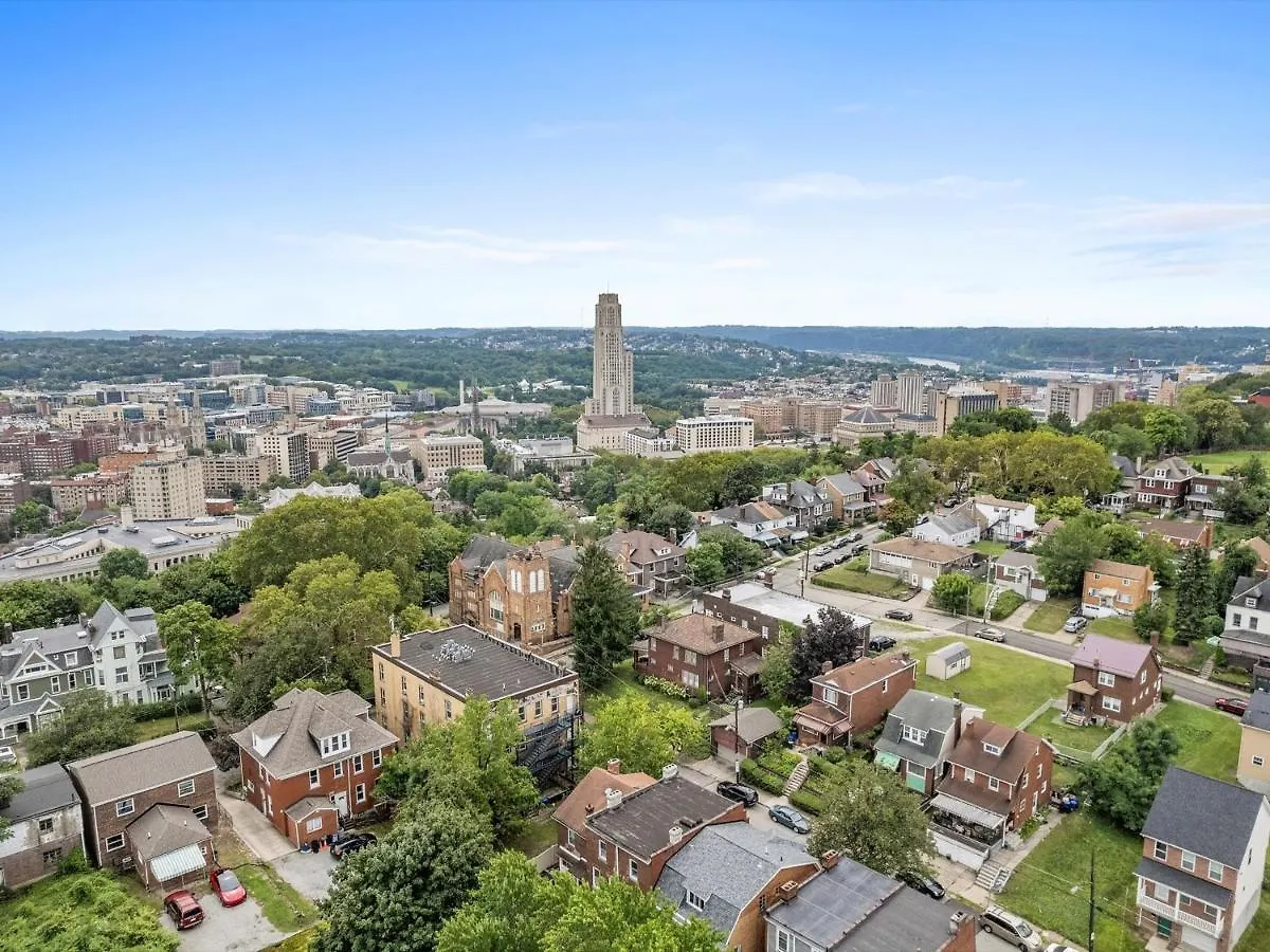 Oakland/University @H Bright And Stylish Private Bedroom With Shared Bathroom Pittsburgh ABD